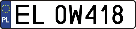 EL0W418