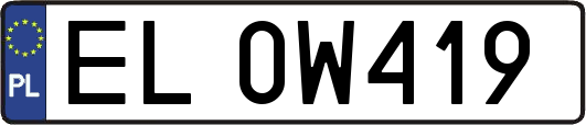 EL0W419