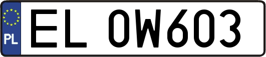 EL0W603