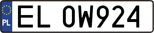 EL0W924
