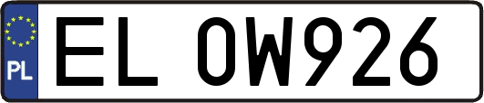 EL0W926