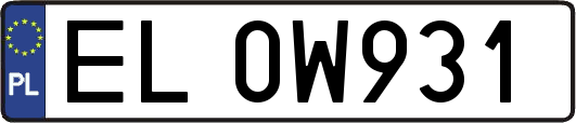EL0W931