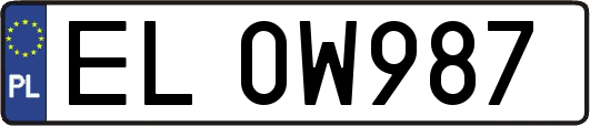 EL0W987