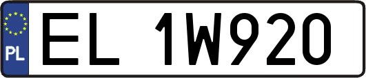 EL1W920
