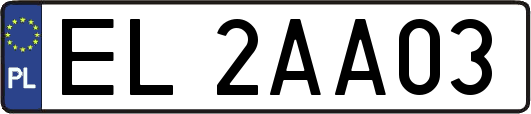 EL2AA03
