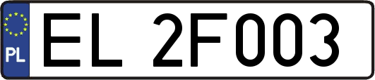 EL2F003