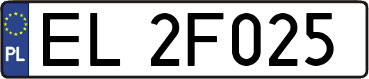 EL2F025