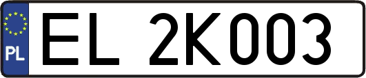 EL2K003