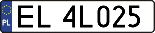 EL4L025