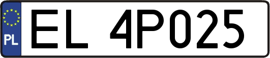 EL4P025