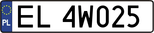 EL4W025