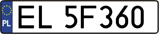EL5F360
