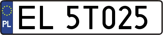 EL5T025