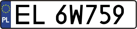 EL6W759