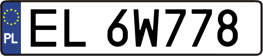 EL6W778