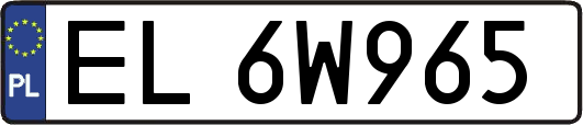 EL6W965