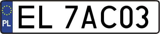 EL7AC03