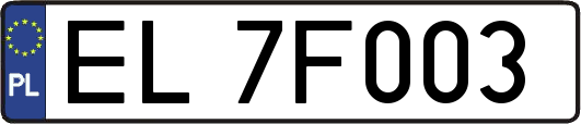 EL7F003