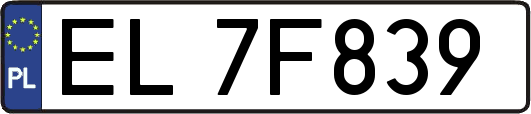 EL7F839