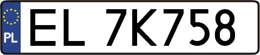 EL7K758