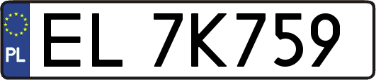 EL7K759