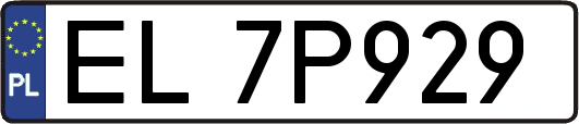 EL7P929