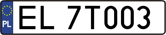 EL7T003