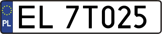 EL7T025
