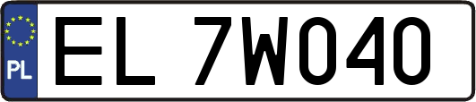 EL7W040