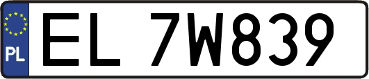EL7W839
