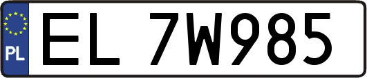 EL7W985