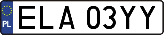 ELA03YY