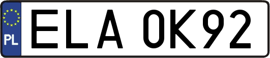 ELA0K92