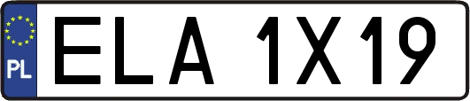 ELA1X19