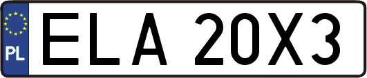 ELA20X3