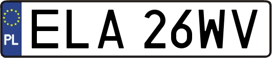 ELA26WV