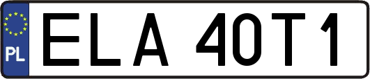 ELA40T1