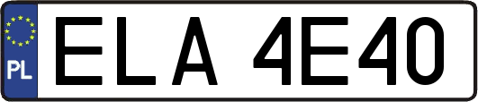 ELA4E40