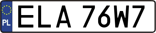 ELA76W7