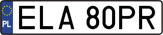 ELA80PR