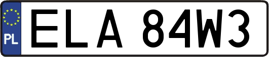 ELA84W3