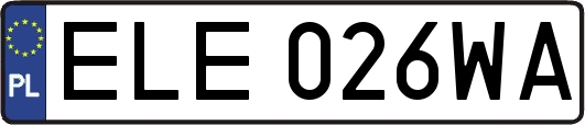 ELE026WA