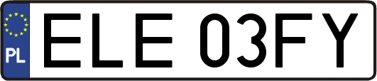 ELE03FY