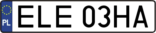 ELE03HA
