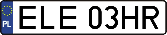 ELE03HR