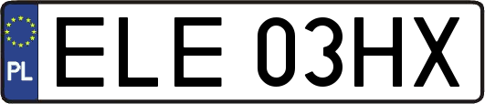 ELE03HX