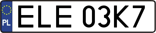 ELE03K7
