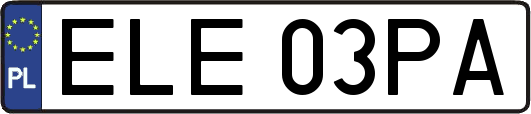 ELE03PA