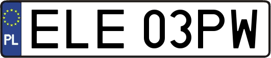 ELE03PW