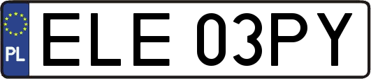 ELE03PY